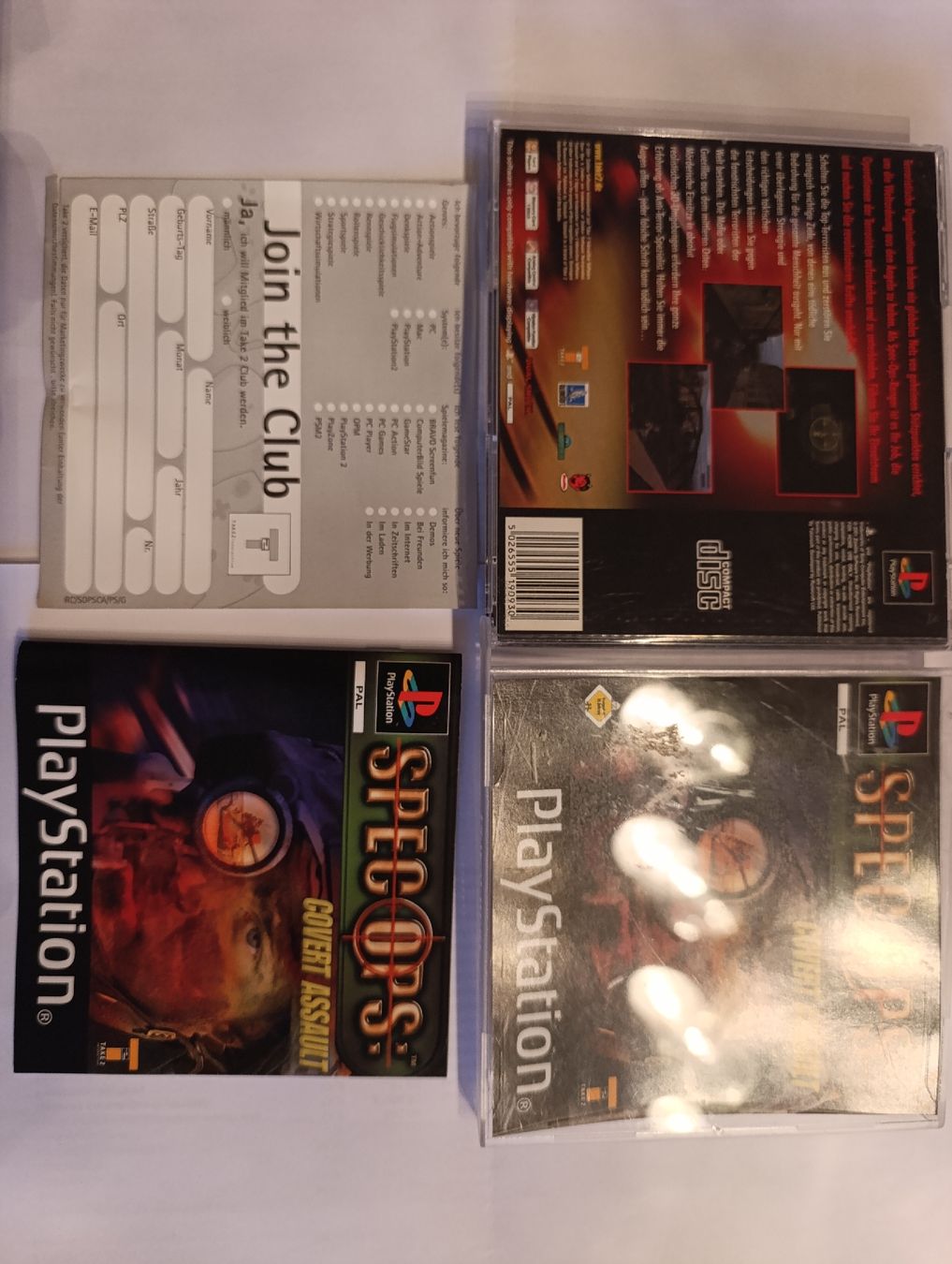 Jeux: Spec Ops: Covert Assault PS1 – D'occasion à Sierre par Carlostripa