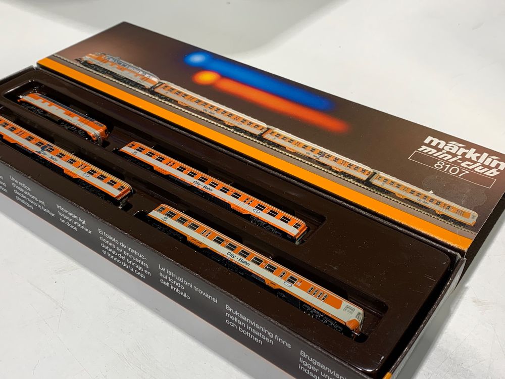 Märklin 8107 Zugset Nahverkehrszug City Bahn Spur Z | Kaufen auf Ricardo