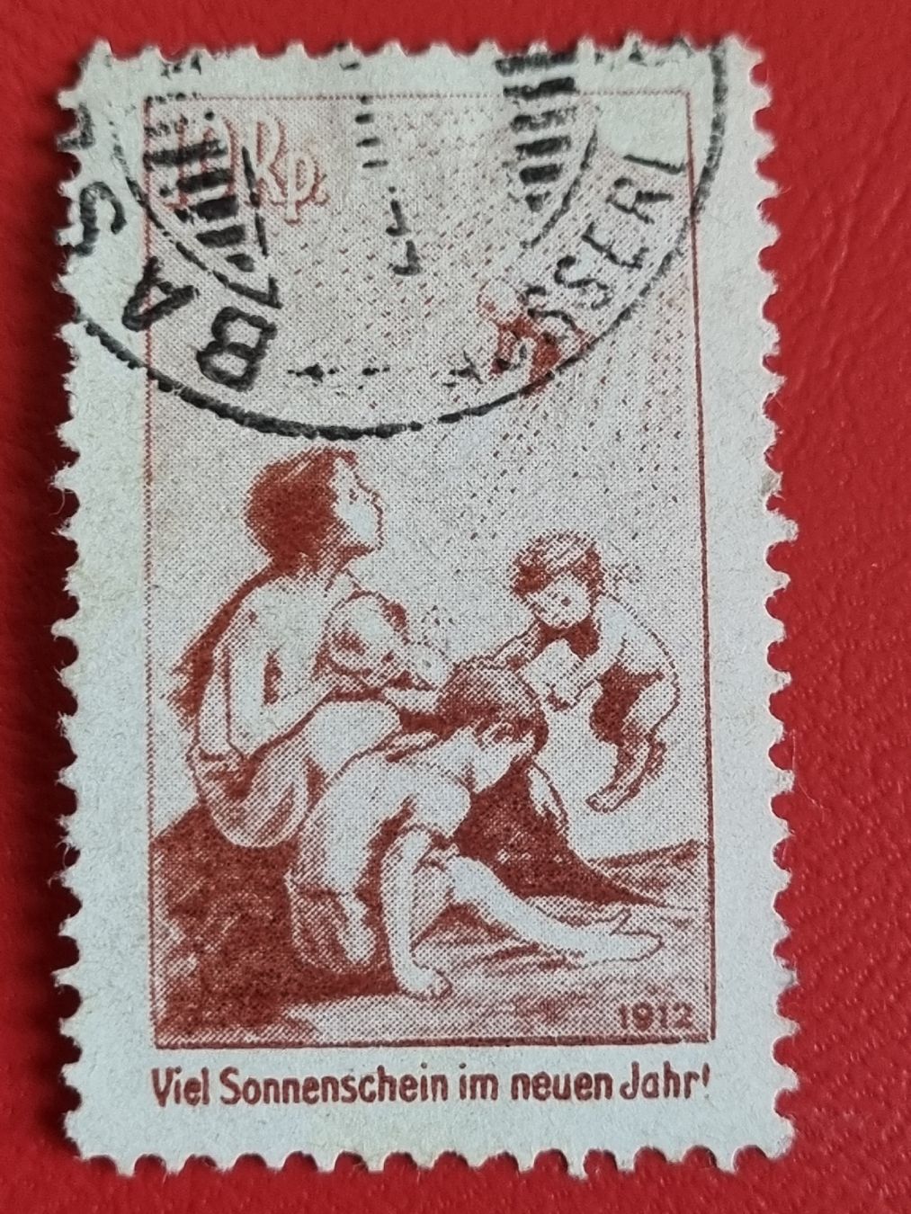 Alle Briefmarken: PJ - VORLÄUFER Nr. I - GESTEMPELT  KAT. 200.- – Gebraucht aus Heimenschwand von rog_p7h9