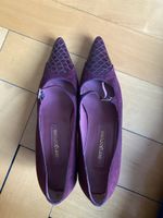 Chaussures sergio rossi daim bordeaux 36 et 1/2