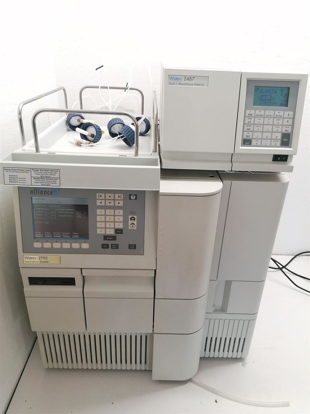 Accessori da laboratorio: Waters allianceHT 2795 mit DAD u. Column – Usato da Niederdorf venduto da LeptonAG_Labor 4