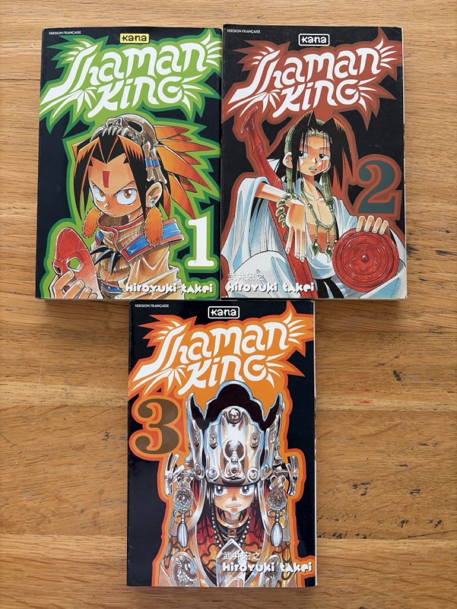 Fumetti: Mangas Shaman King de 1 à 3 – Usato da Echallens venduto da leo_dk2d