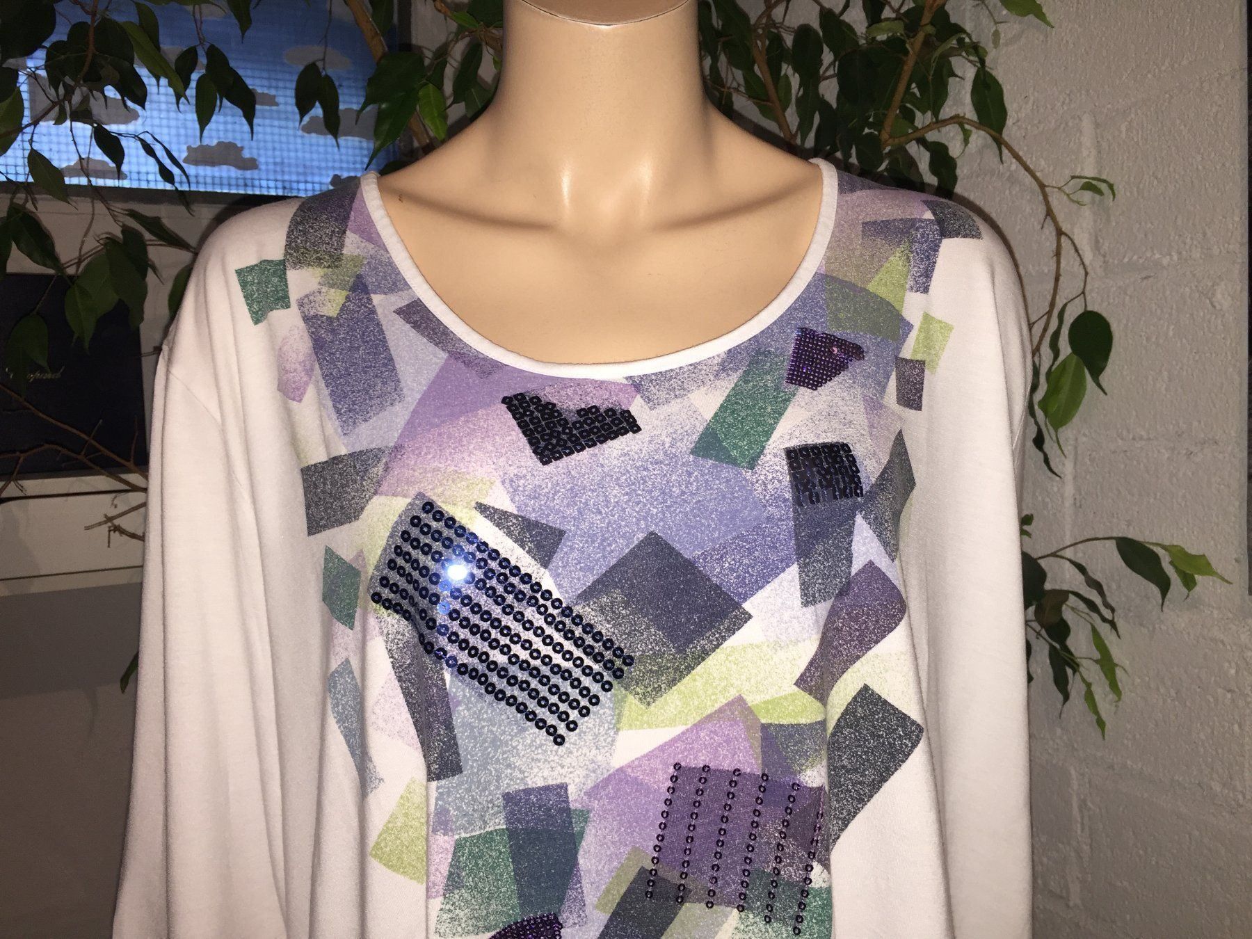 Ulla Popken T-shirt: ULLA POPKEN Shirt (Pull) taille 58/60 – Usato da Cossonay-ville venduto da Super-Price-Quality 1