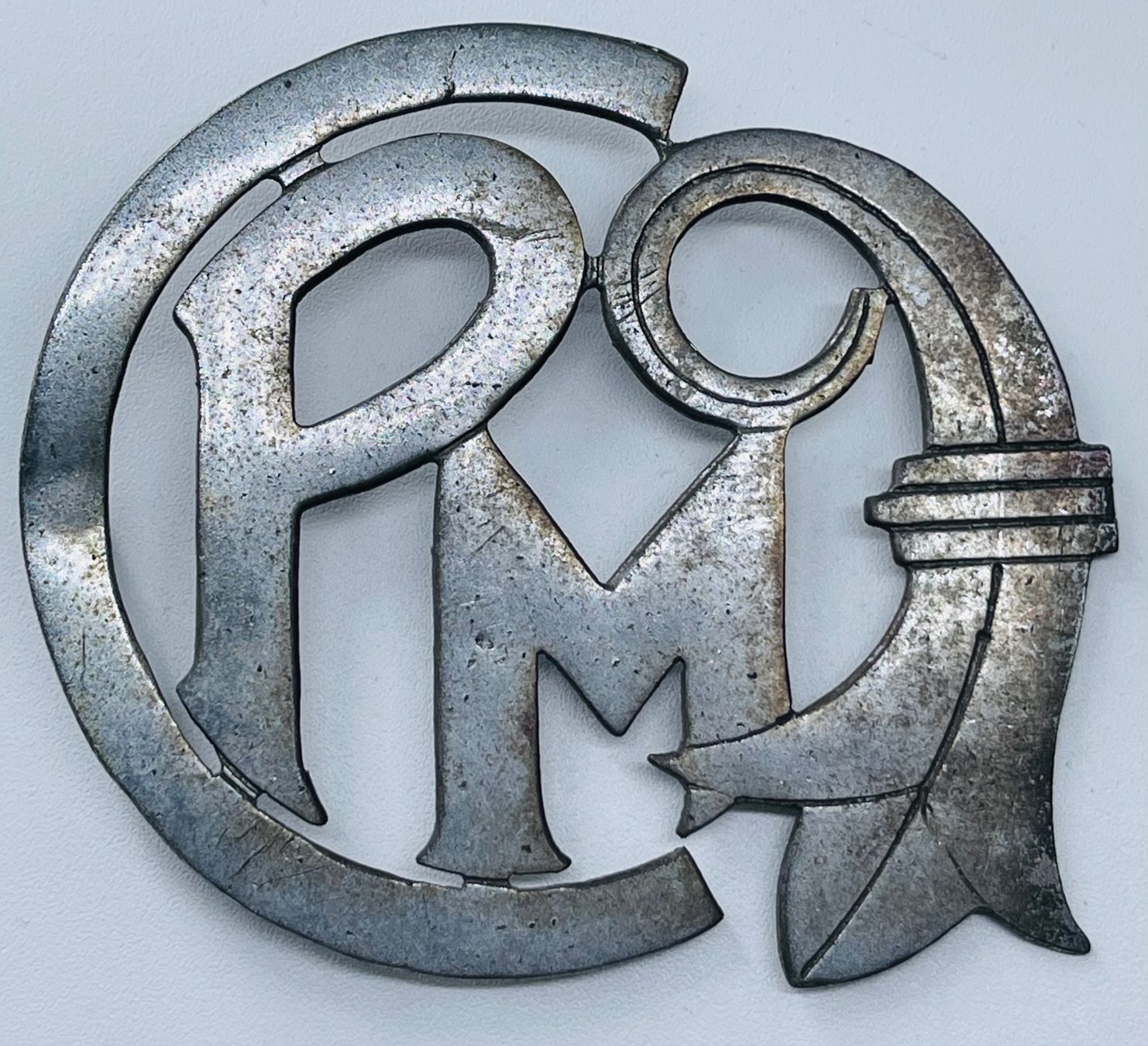 Tutti pezzi di ricambio auto: Polizei- Motorrad Logo Basel ,PM. -Abzeichen Motorrad – Usato da Basel venduto da TOMFAN 1