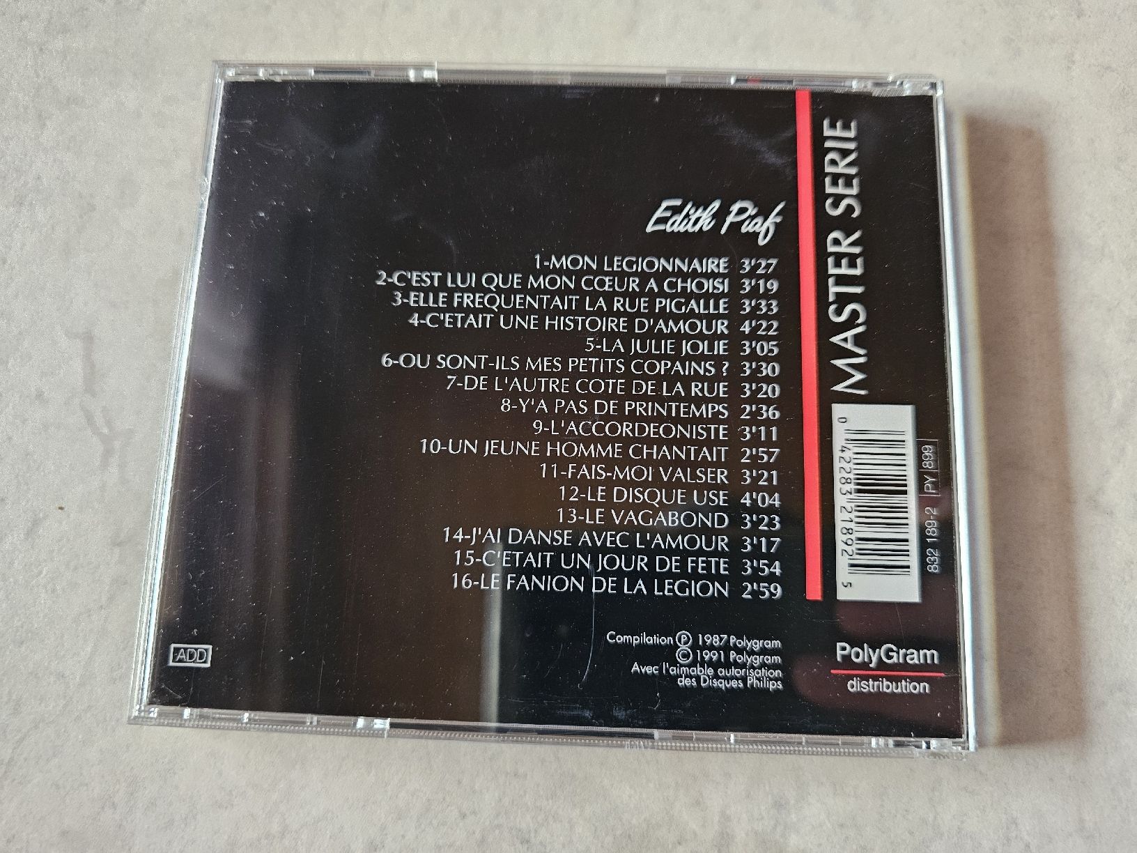 CD: Edith Piaf  -  Polygram Distribution – Usato da Schneisingen venduto da backstore24 1