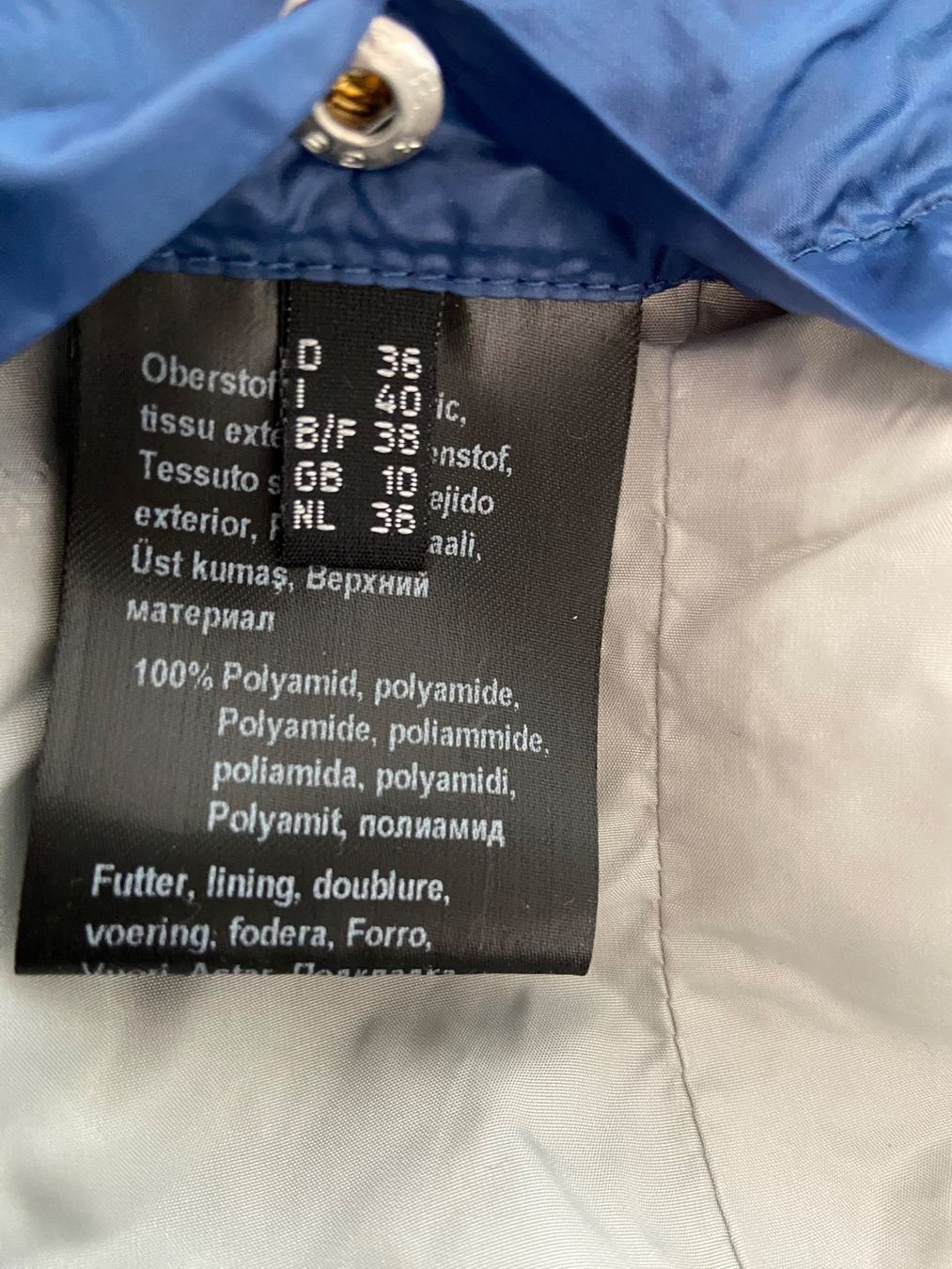 Fuchs Schmitt Jacken: FUCHS SCHMITT - Veste Plume Bleu - 36 – Neu (gemäss Beschreibung) aus Chardonne von teenyweeny 5
