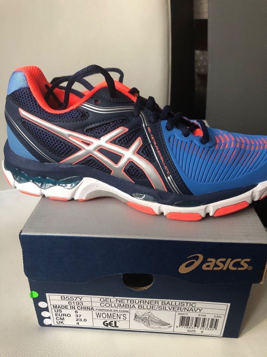 Asics Damenschuhe: ASICS GEL-NETBURNER BALLISTIC Gr. 37 – Neu und originalverpackt aus Luzern von falena01 7