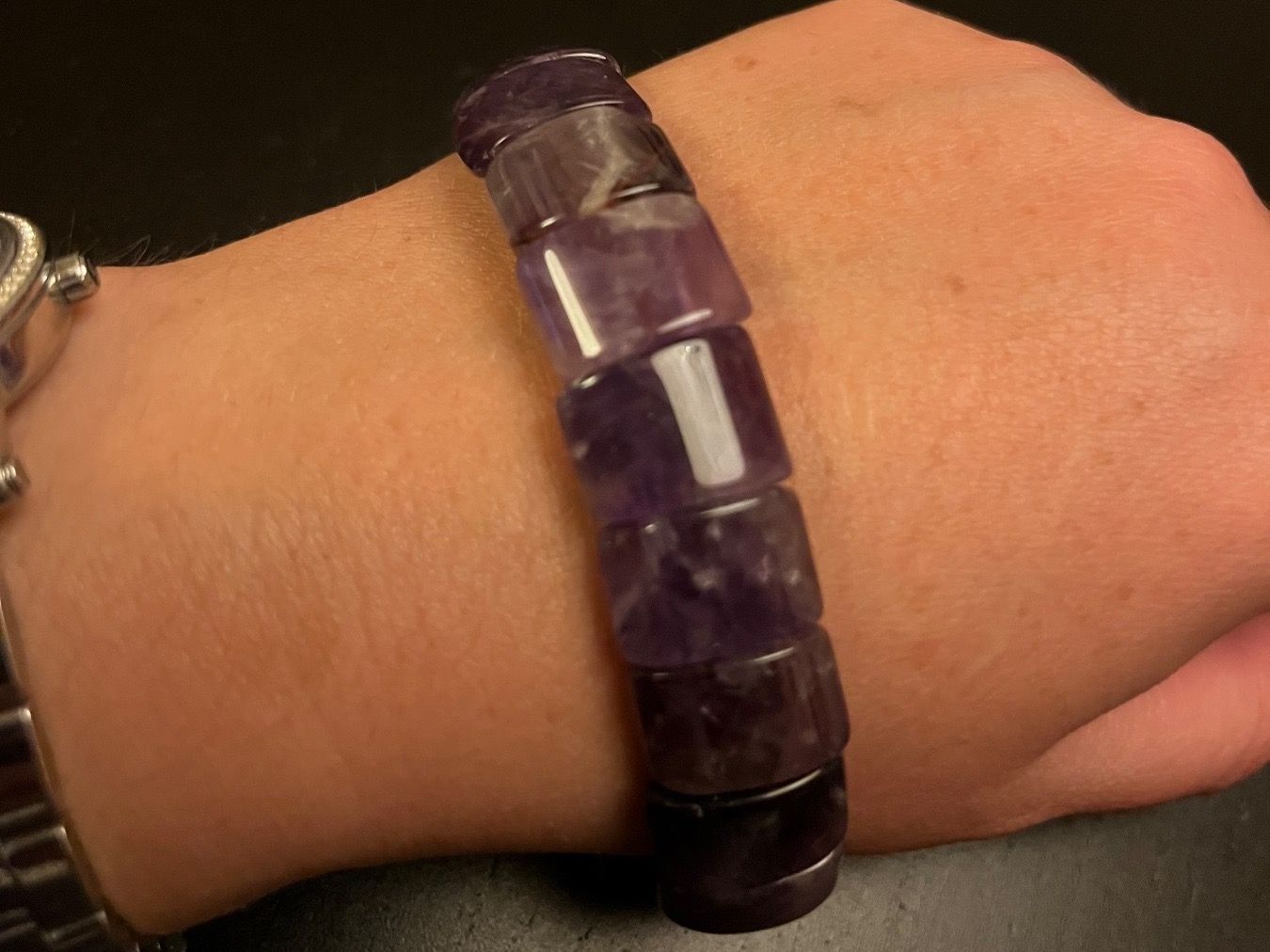 Bracciali & Braccialetti: Armband aus Amethyst ( elastisch) – Nuovo (secondo la descrizione) da Gams venduto da Mariawicca 4