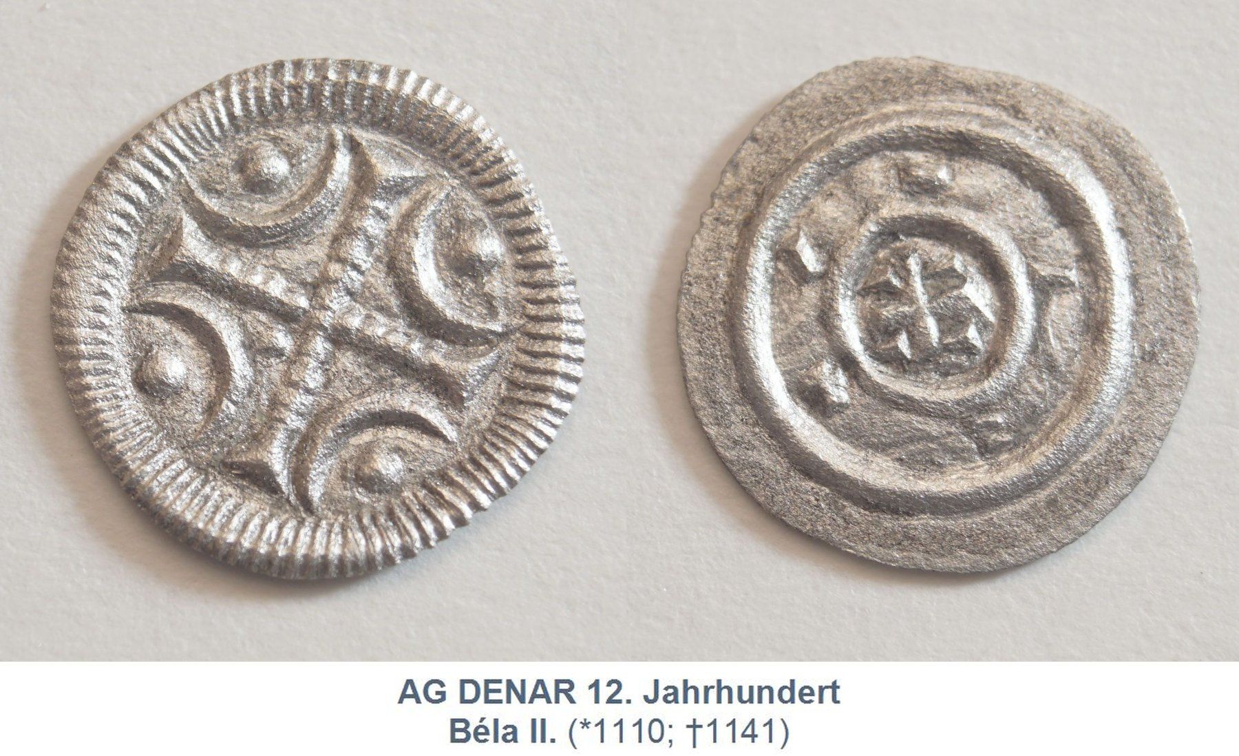Tutti le monete: Winzige Münze - AR DENAR 12. Jh. – Usato da Flamatt venduto da samowarow