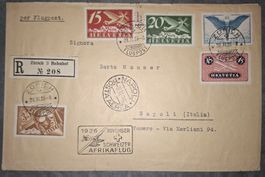 Flugpost Schweizer Afrikaflug 1926 