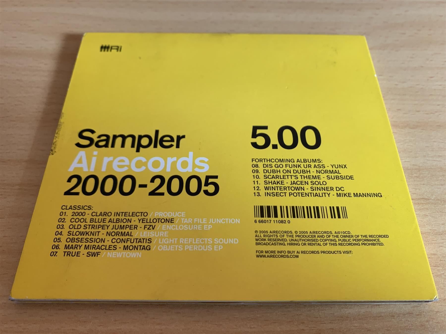 CDs: Sampler 5.00 Ai Records 2000-2005 – Gebraucht aus Rikon im Tösstal von Alpenmutz 1