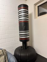 Standboxsack schwarz/silber gebraucht