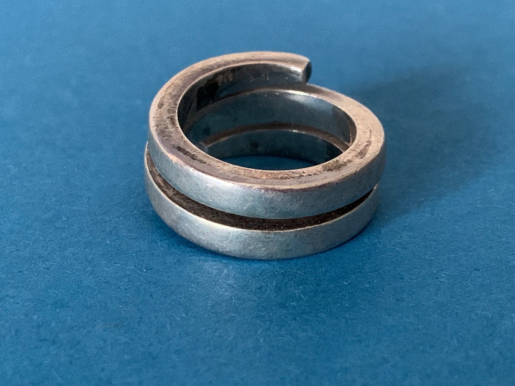 Anelli: Silberring spiralen (54) – Usato da Laufen venduto da belleskulptur 6