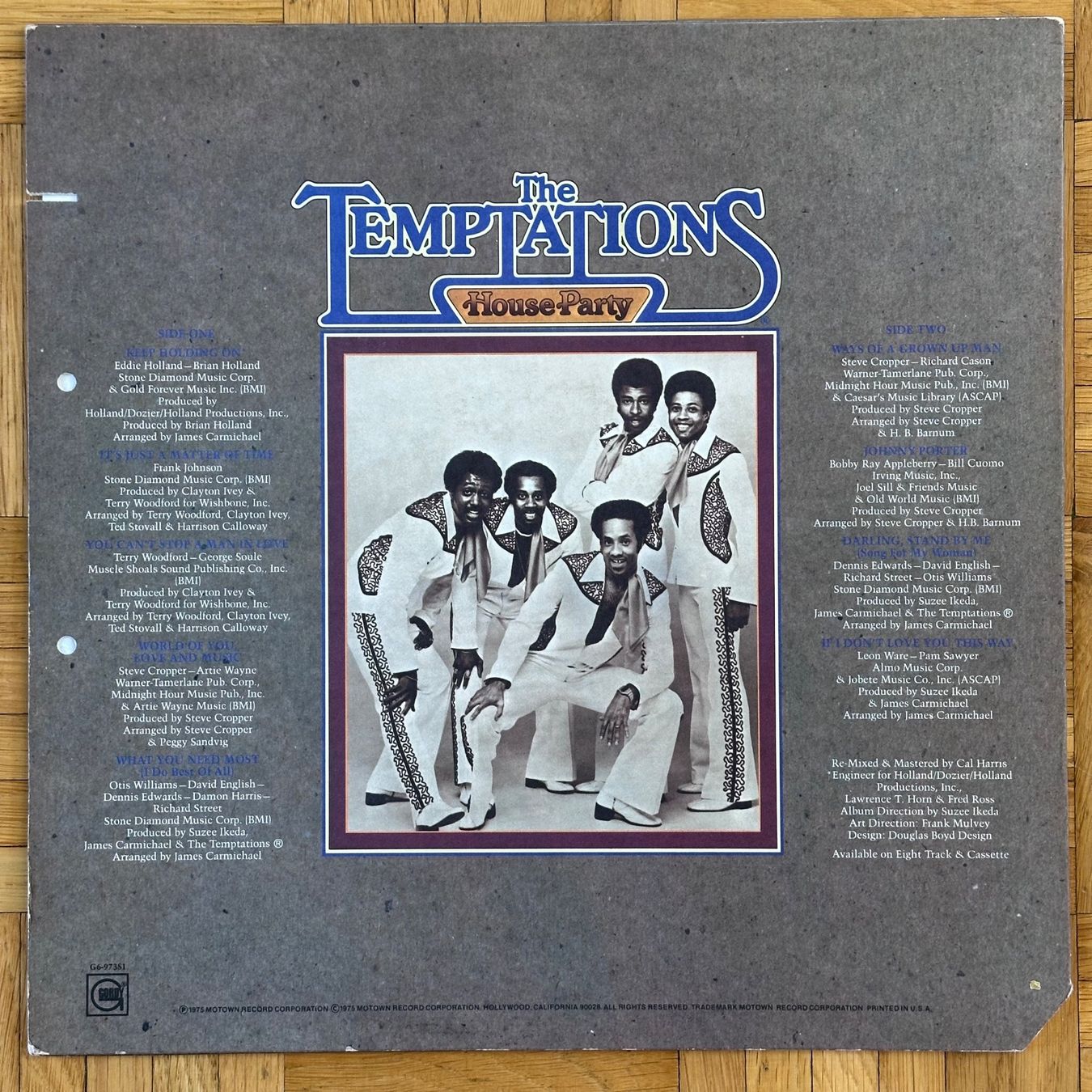 Schallplatten: LP - The Temptations - House Party – Gebraucht aus Breganzona von Onairda75 1