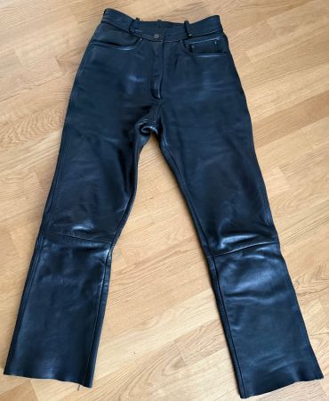 Damen-Motorrad-Leder-Hose Grösse 40 (38)