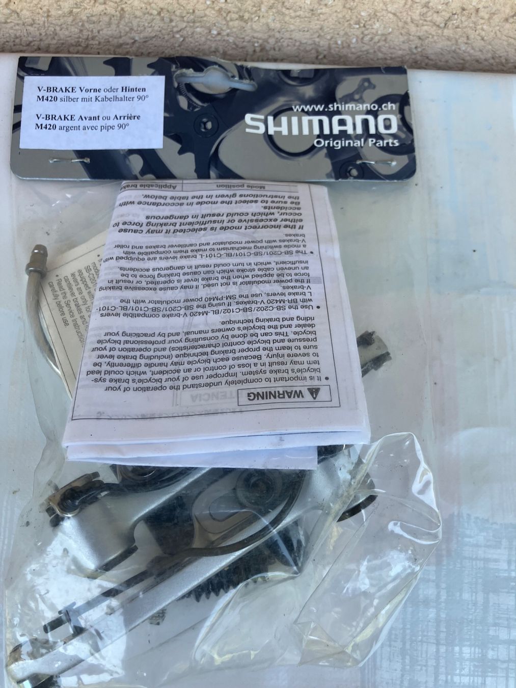 Shimano Ersatzteile: NOS Shimano V-Brakes – Gebraucht aus Trimbach von cendira 5