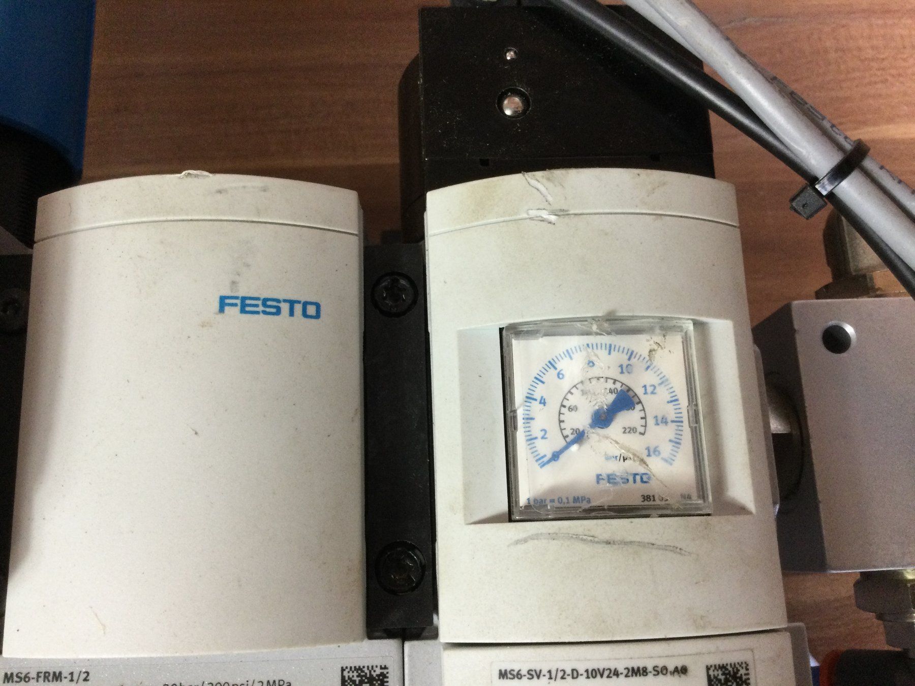 Festo Altro per industria metallurgica: Grosse gebrauchte Festo Wartungseinheit-Kombination – Usato da Wangen SZ venduto da kuriosum12 4