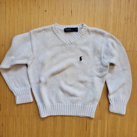 Strickpullover von Ralph Lauren, ungetragen, Gr 4