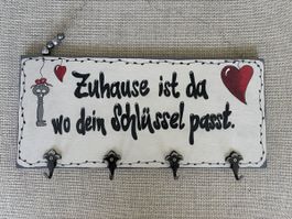 Schlüsselbrett aus Holz