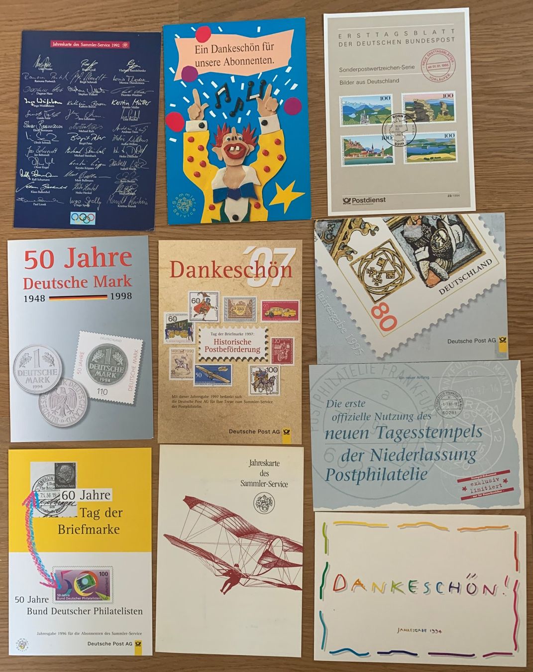 Tutti i francobolli: Abo-Geschenk der Deutschen Bundespost – Nuovo (secondo la descrizione) da olten venduto da otusan