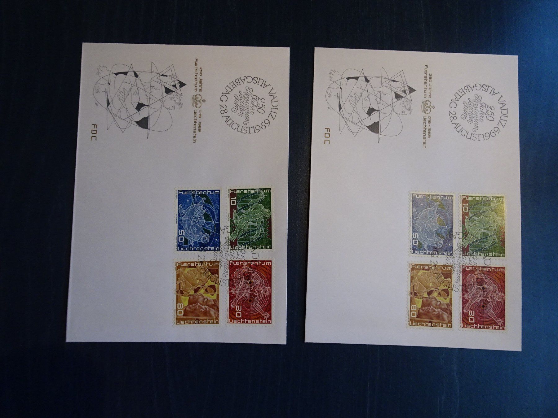 Tous les timbres: FDC 1969 – Neuf (Voir description) à Aadorf par Chnorli-Furz