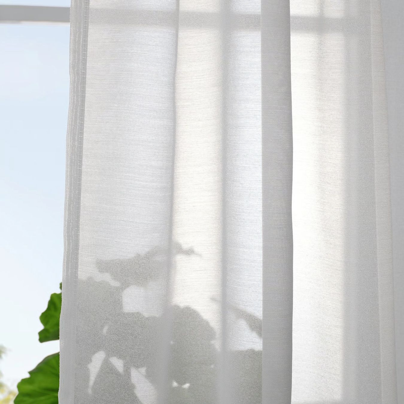 Ikea Vorhänge: Vorhang STENFRÖ 2x145cm, weiss, halbtransparent – Neu und originalverpackt aus Zürich von Xeranon0 2