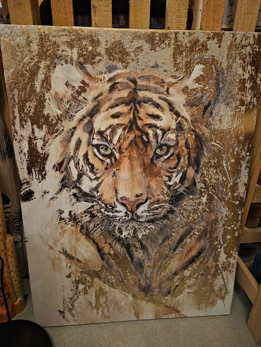 Posters & Illustrations: Tiger Leinwandbild von Conforama – Neuf (Voir description) à Riniken par widmersteffi