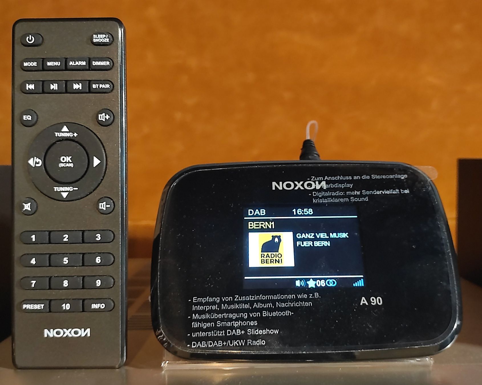 Onkyo Ricevitori: Onkyo mini-System mit Boxen & DAB+/Bluetooth-Empfänger Noxon – Usato da Kirchberg BE venduto da RadioGerberPrivat 3