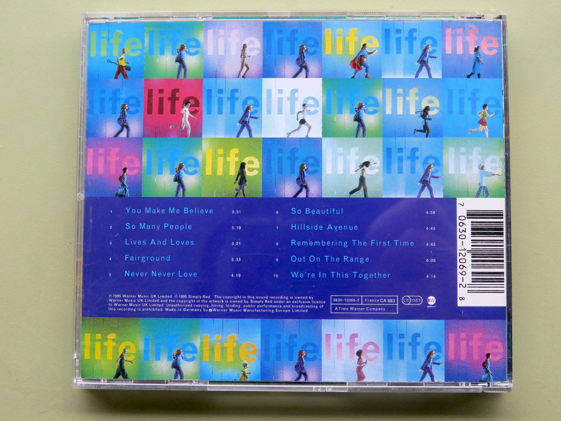 CDs: (p) CD SIMPLY RED: Life, 1995 – Gebraucht aus Bern von Balzamico 1