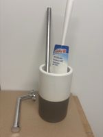 WC-Set Miobrill mit WC-Bürste und Papierhalter Chrom