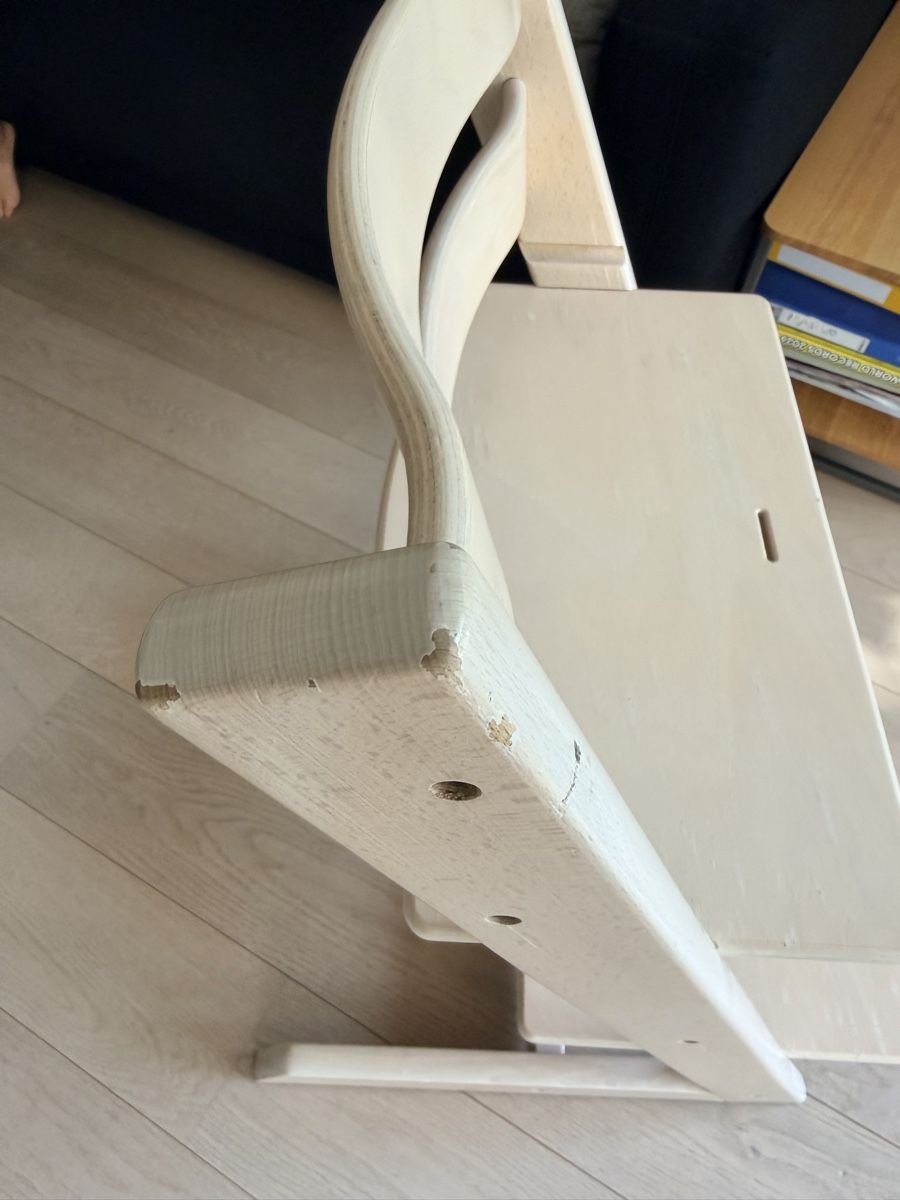 Stokke Hochstühle: Stokke TRIPP TRAPP, whitewash – Gebraucht aus Basel von Seimenboh 9
