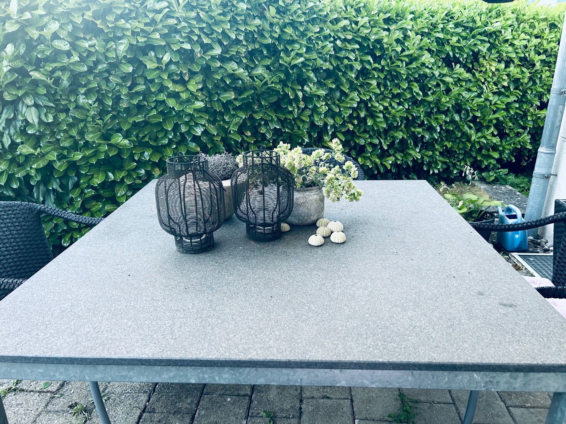 Interio Tavoli: Gartentisch mit Granitplatte – Usato da Niederhasli venduto da dse66 1