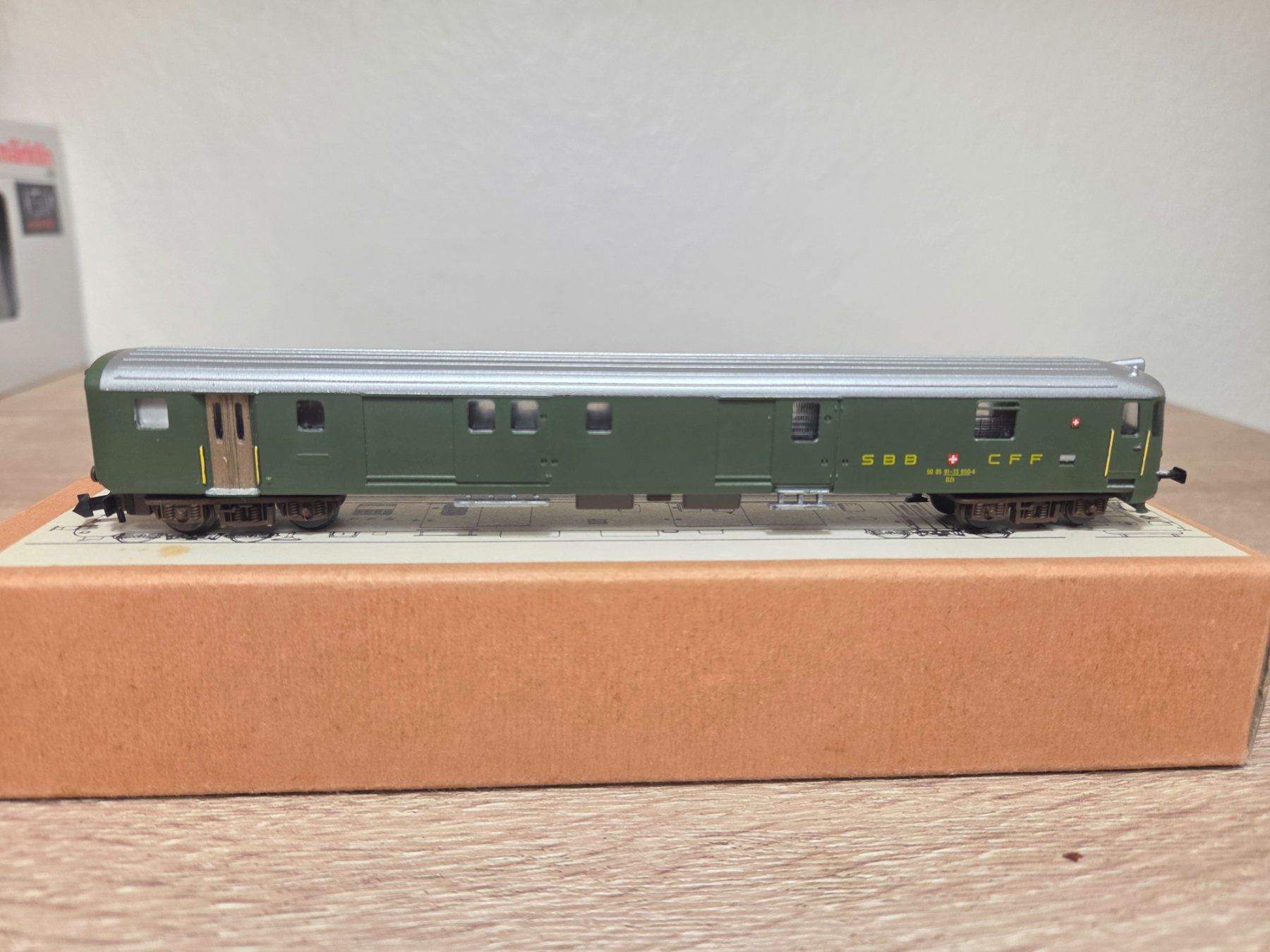 Modellini di ferrovie: Eriam N 100/1 Steuerwagen SBB – Usato da St-Aubin-Sauges venduto da Lo_Go 2
