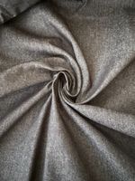 Stoff  Denim Schwarz-anthrazit  neu