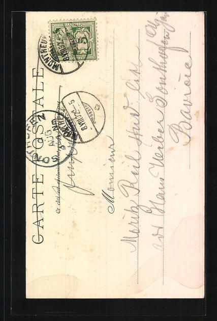 Cartoline postali: Chemin de Fer de Territet-Glion, Bergbah – Usato da Berlin venduto da bartko-reher 1