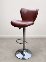 Barhocker, Kunstleder braun, 4 Stk