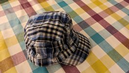Kariertes Sommer Cap - Sommer Hut - 52 cm - ab 4
