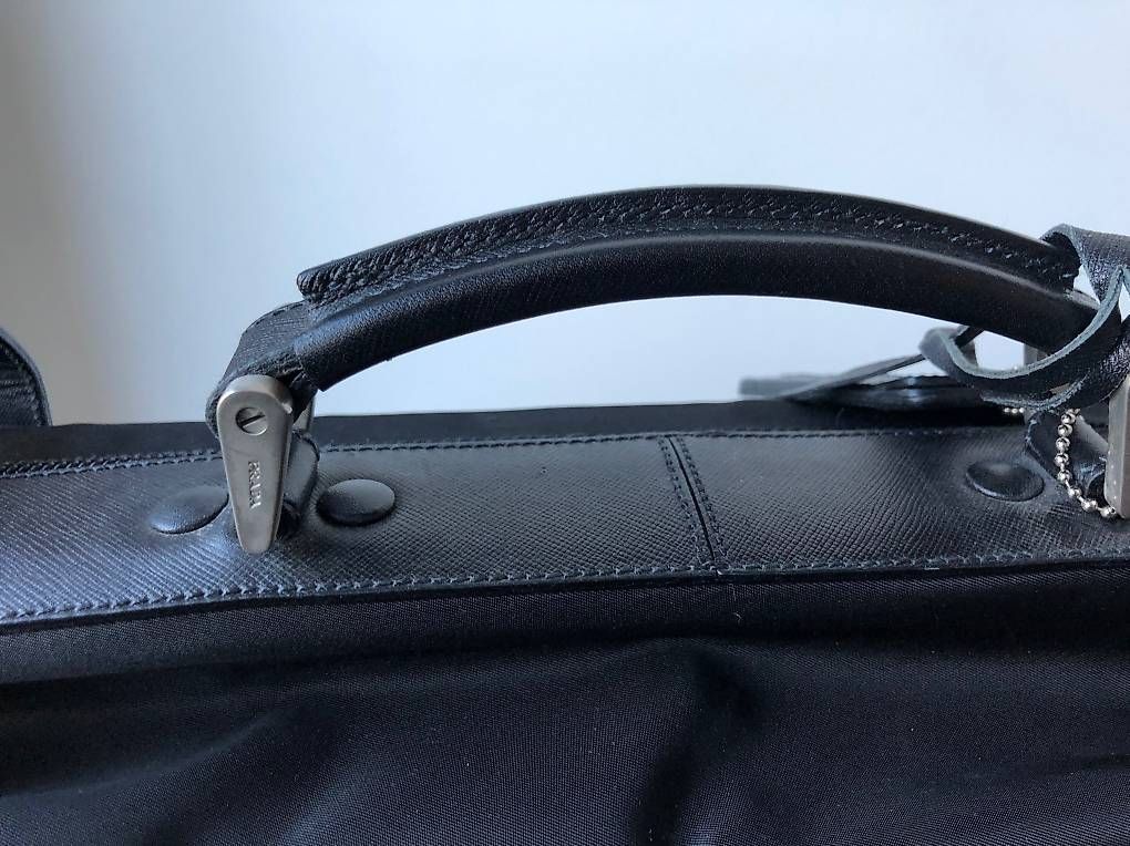 Prada Valigie: Prada Reisetasche Weekend Bag, schwarz – Usato da Kilchberg ZH venduto da Anie. 1