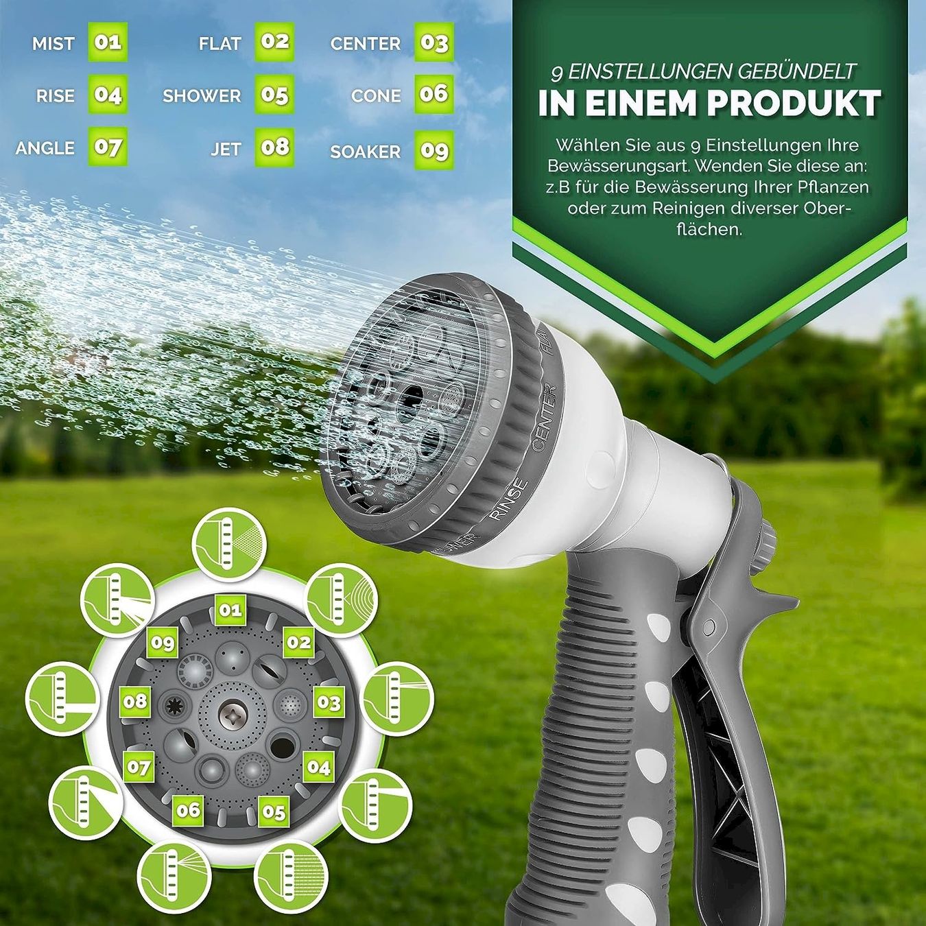 Altro in Utensili da giardino: Schlauchtrommel 30m Aufroll-Automatik – Nuovo e nell'imballaggio originale da Bottighofen venduto da zaap 5