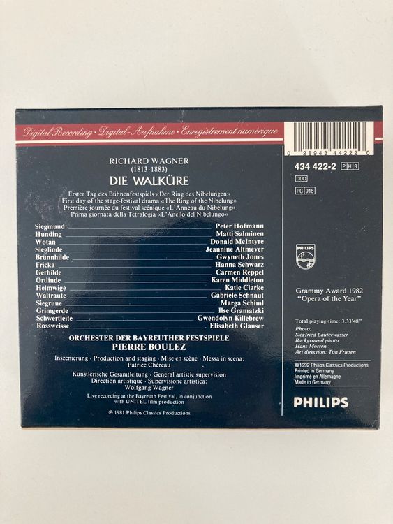 Der Ring des Nibelungen - Richard Wagner (Gebraucht) in Münchenbuchsee ...