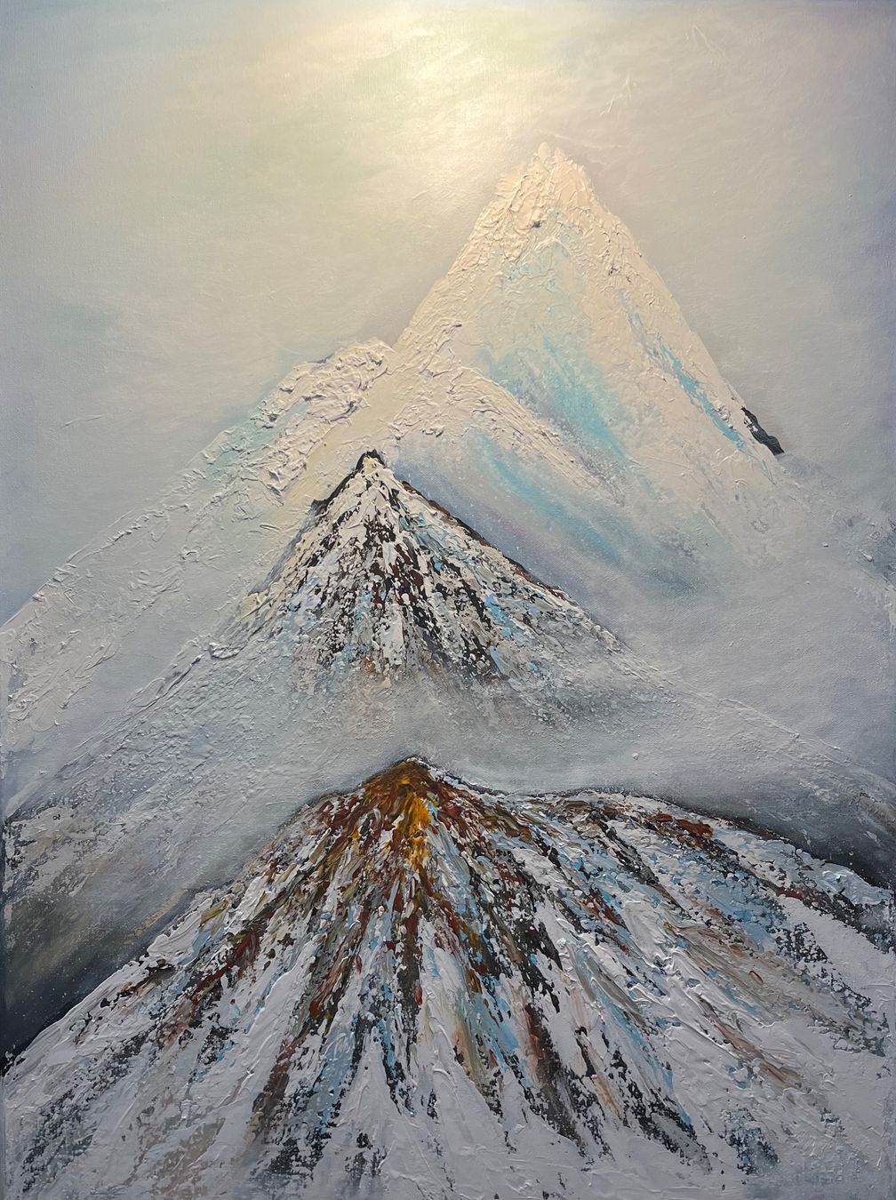 Dipinti: Malerei Berge – Nuovo (secondo la descrizione) da Reinach BL venduto da art-inspiration.ch 1
