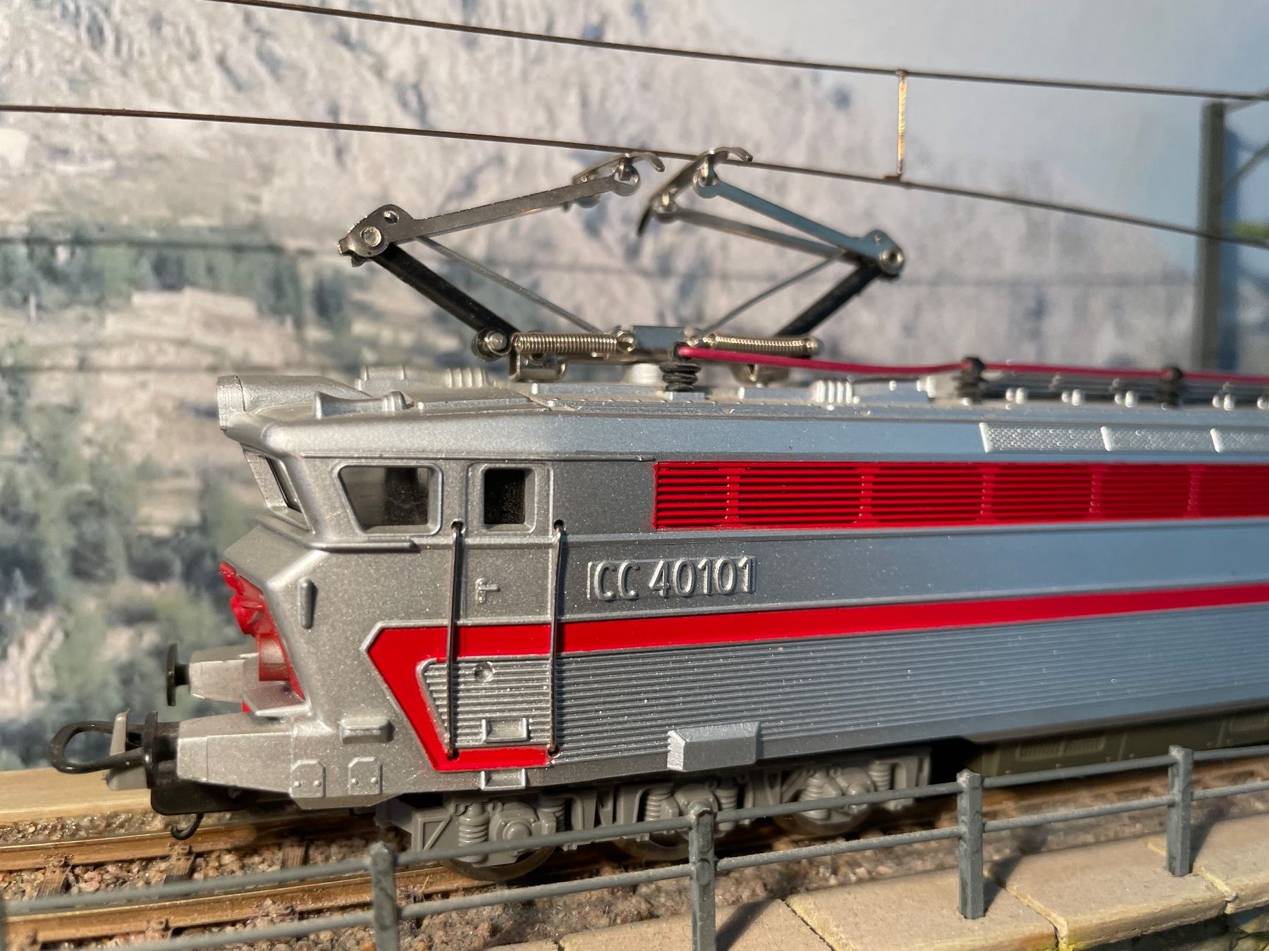 Lima Modellini di ferrovie: Lima HO E Lok SNCF 40101 – Usato da Rorschach venduto da Karotten 1