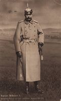 Antiker Kaiser Wilhelm II. Kriegspostkarte Roten Kreuz 1915