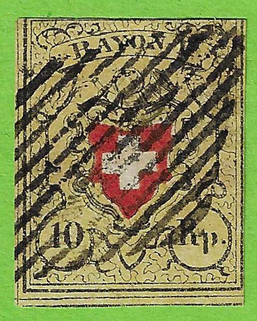 Tutti i francobolli: Rayon II (16II) T28 E LU – Usato da Biberstein venduto da Jura39