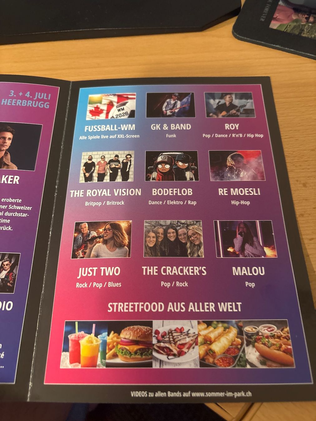 Biglietti: 4 Tickets Sommer im Park Samstag – Nuovo e nell'imballaggio originale da Montlingen venduto da RL03 2