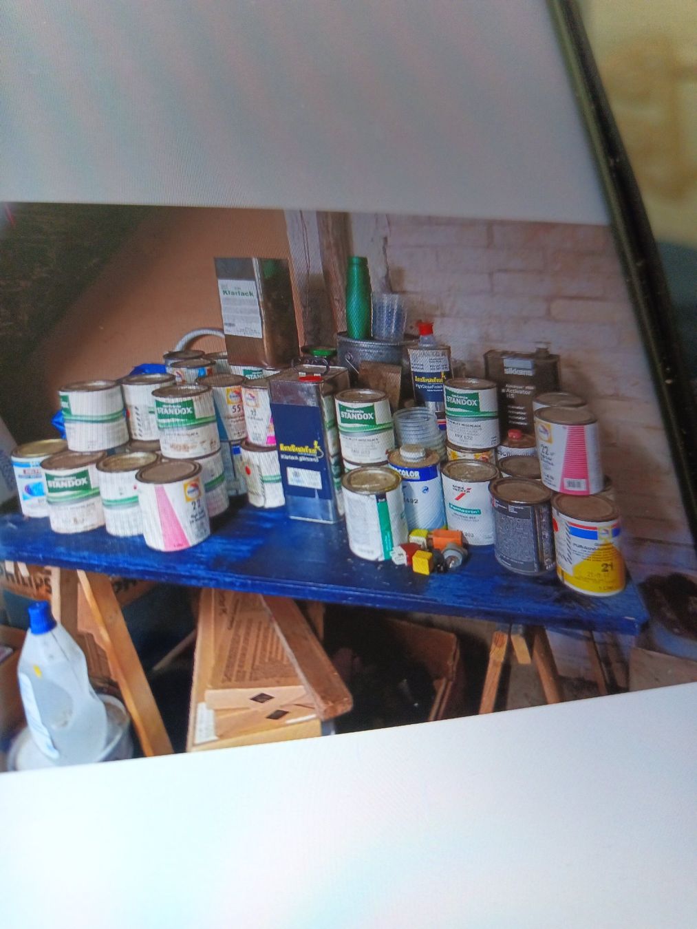 Colori: autolack Restposten ca. 50 kilo – Nuovo (secondo la descrizione) da Wila venduto da delphi48 8