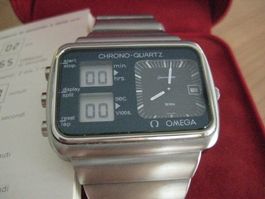 Omega  Albatros Chrono -- Quartz ab Service