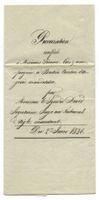 aa692/"Préphilatélie ".Procuration de 1836 avec signatures.