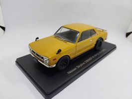 1:24 Nissan Skyline 2000GT-R 1970 Hachette Japan RAR‪