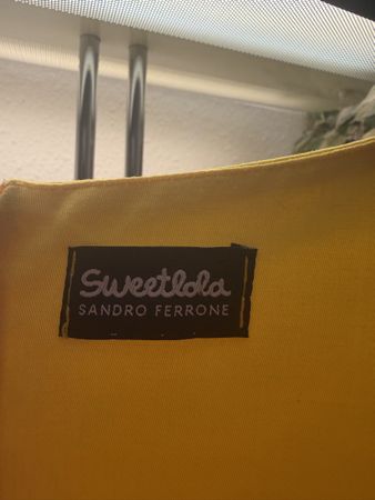 Robe d'été jaune Sweetlola Sandro Ferrone, taille 42